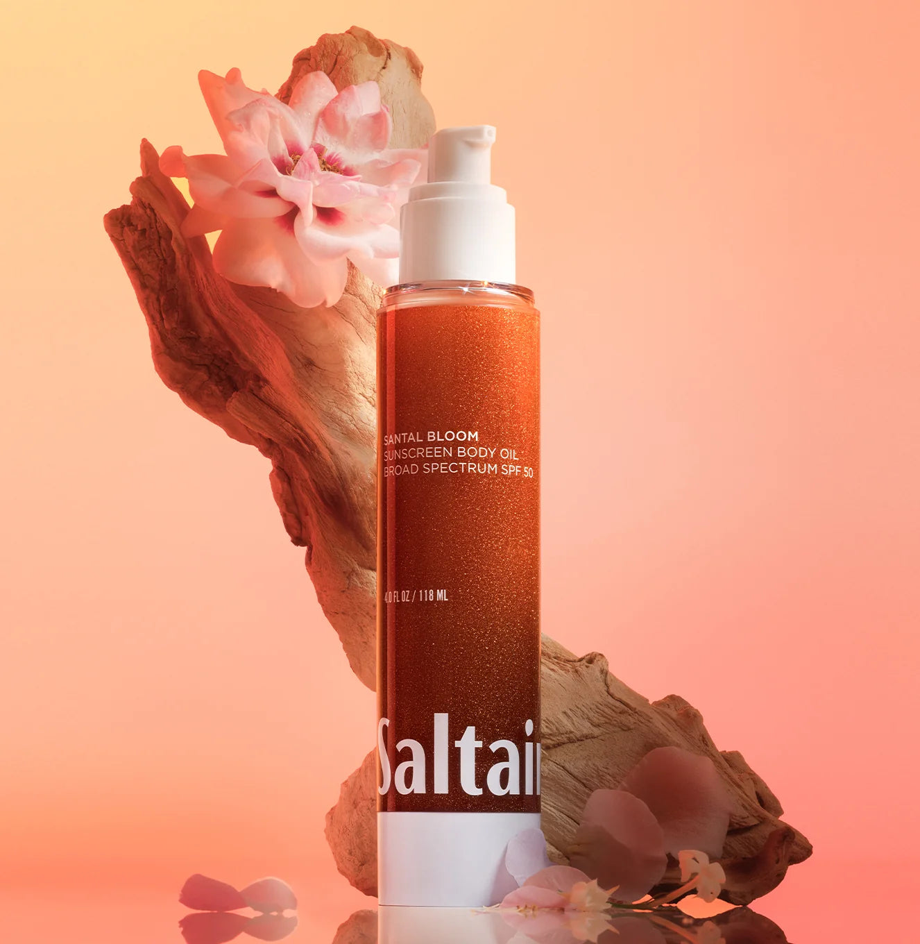 Saltair - Santal Bloom Sunscreen Body Oil SPF 50 PA++++