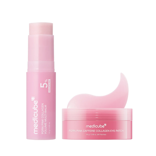Medicube PDRN Pink Caffeine Collagen Eye Care Duo