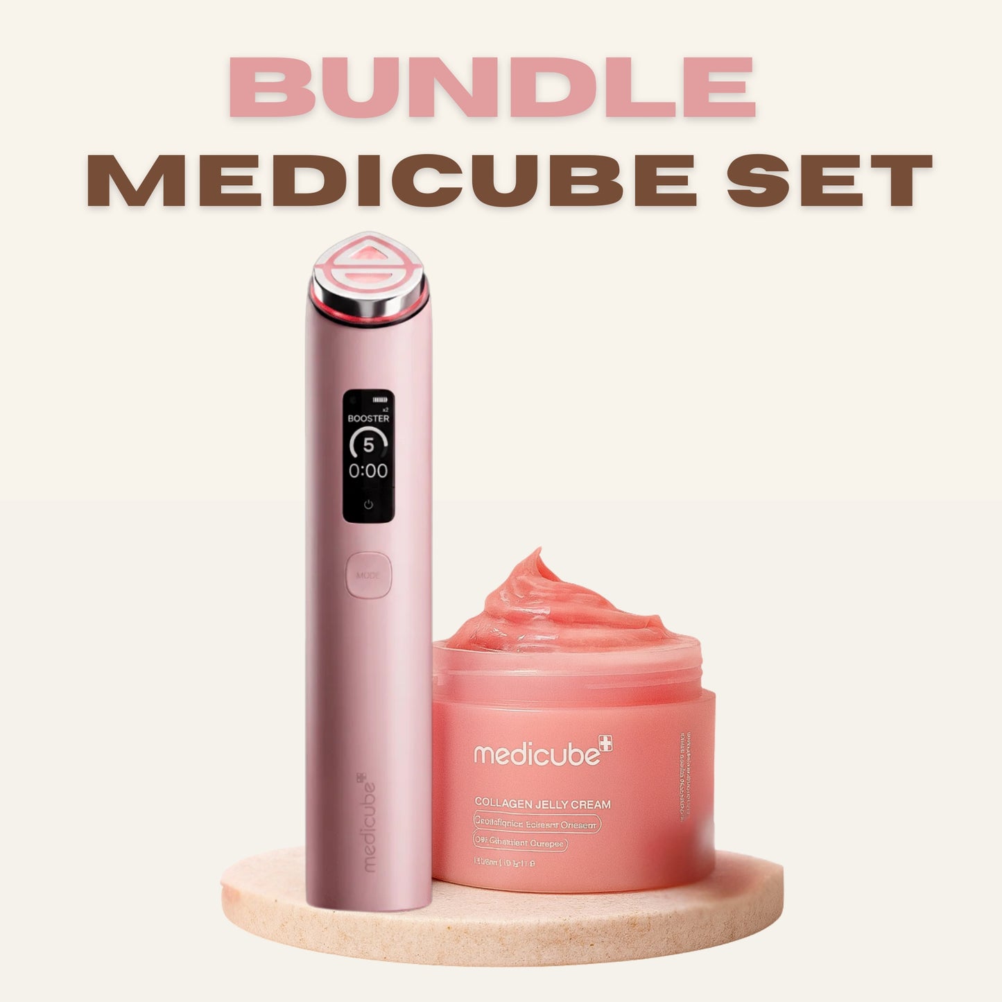 Medicube Age - R + Medicube Collagen Jelly Cream