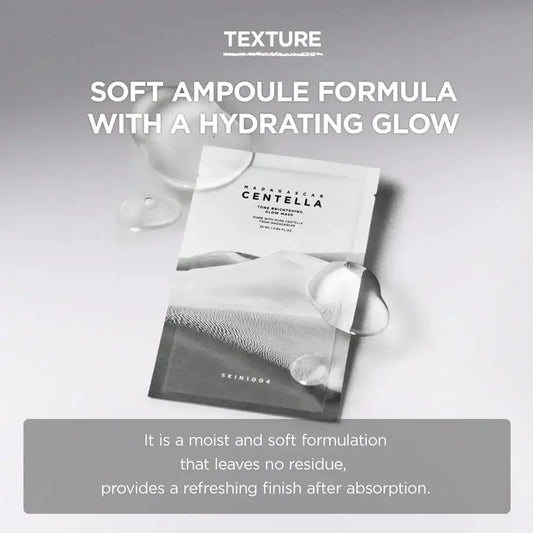 K-beauty brightening mask, Centella sheet mask for sensitive skin, Niacinamide face mask Korea, Korean skincare Kuwait GCC