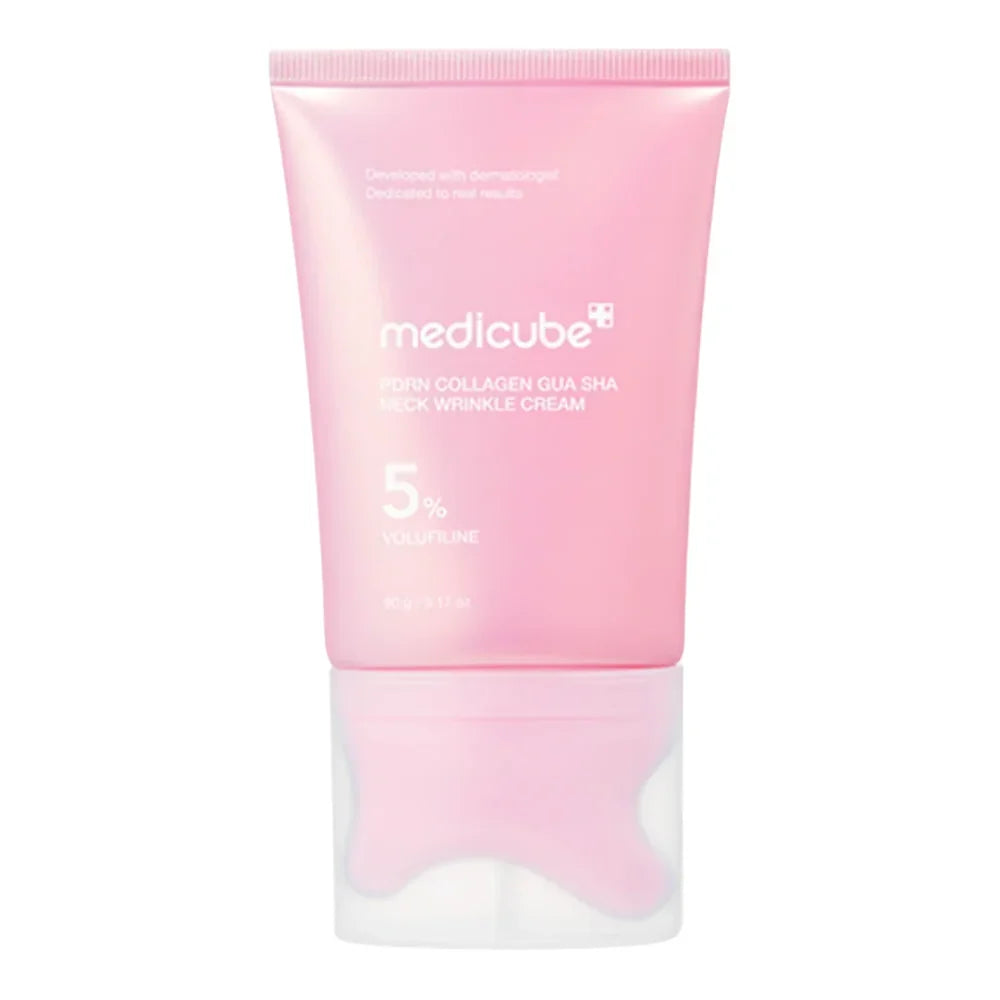 Medicube PDRN Collagen Gua Sha Neck Wrinkle Cream: Complete Guide to 5% Volufiline, PDRN &amp; Neck Firming