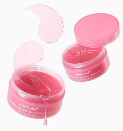 Medicube PDRN Pink Caffeine Collagen Eye Patch (60 Patches)