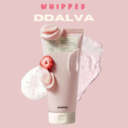 Whipped Ddalva Cleanser – Korean Foam Cleanser with Brightening Formula for Radiant Skin in Kuwait & GCC