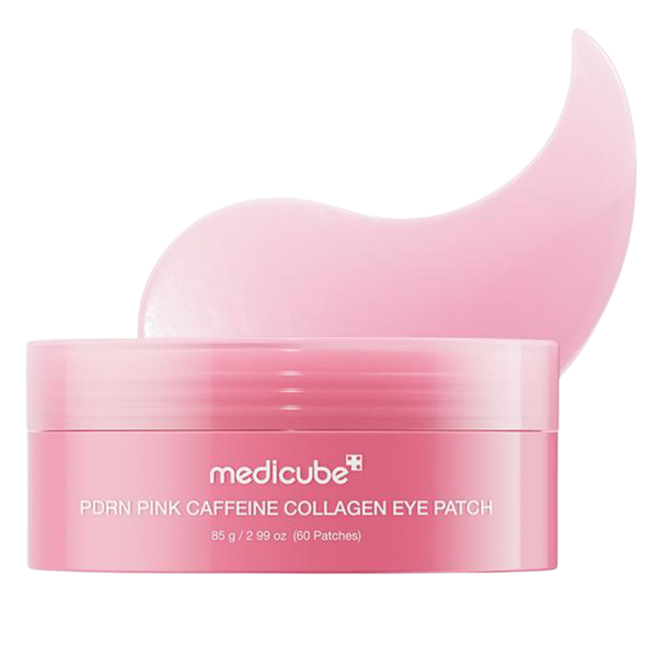 Medicube PDRN Pink Caffeine Collagen Eye Patch (60 Patches)