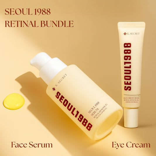 KSecret – Seoul 1988 Retinal Bundle (Face Serum + Eye Cream)