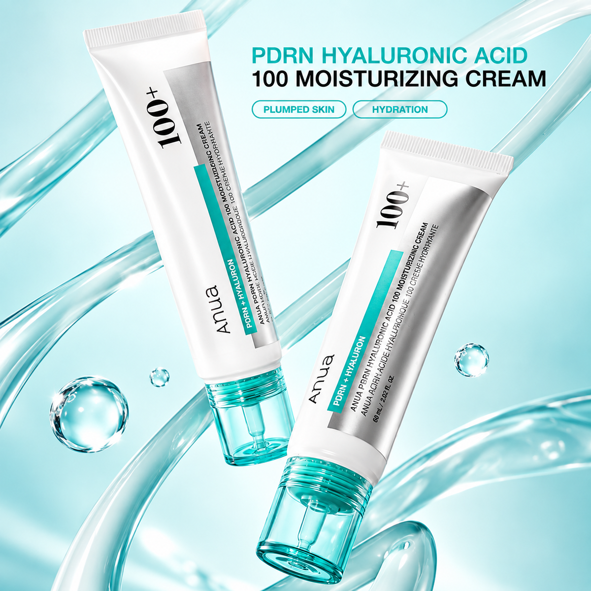 Anua PDRN Hyaluronic Acid 100 Moisturizing Cream