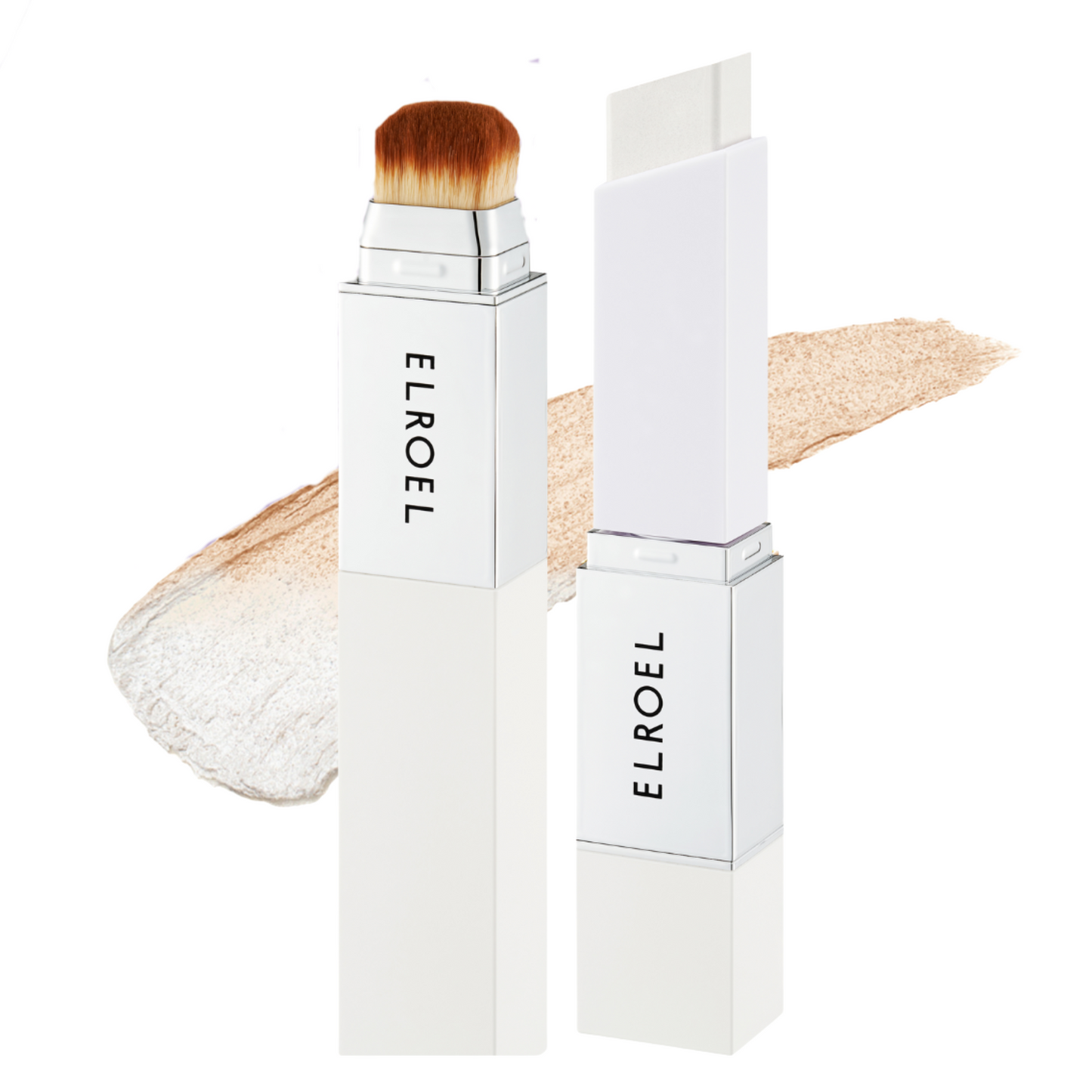 ELROEL Blanc Cover Cream Stick V White - Korean Color-Changing