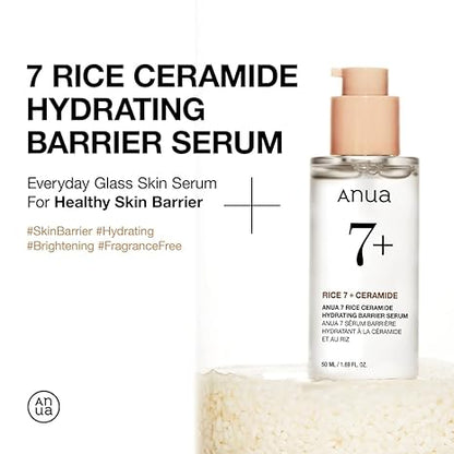 Anua 7 rice ceramide hydrating barrier serum 50ml