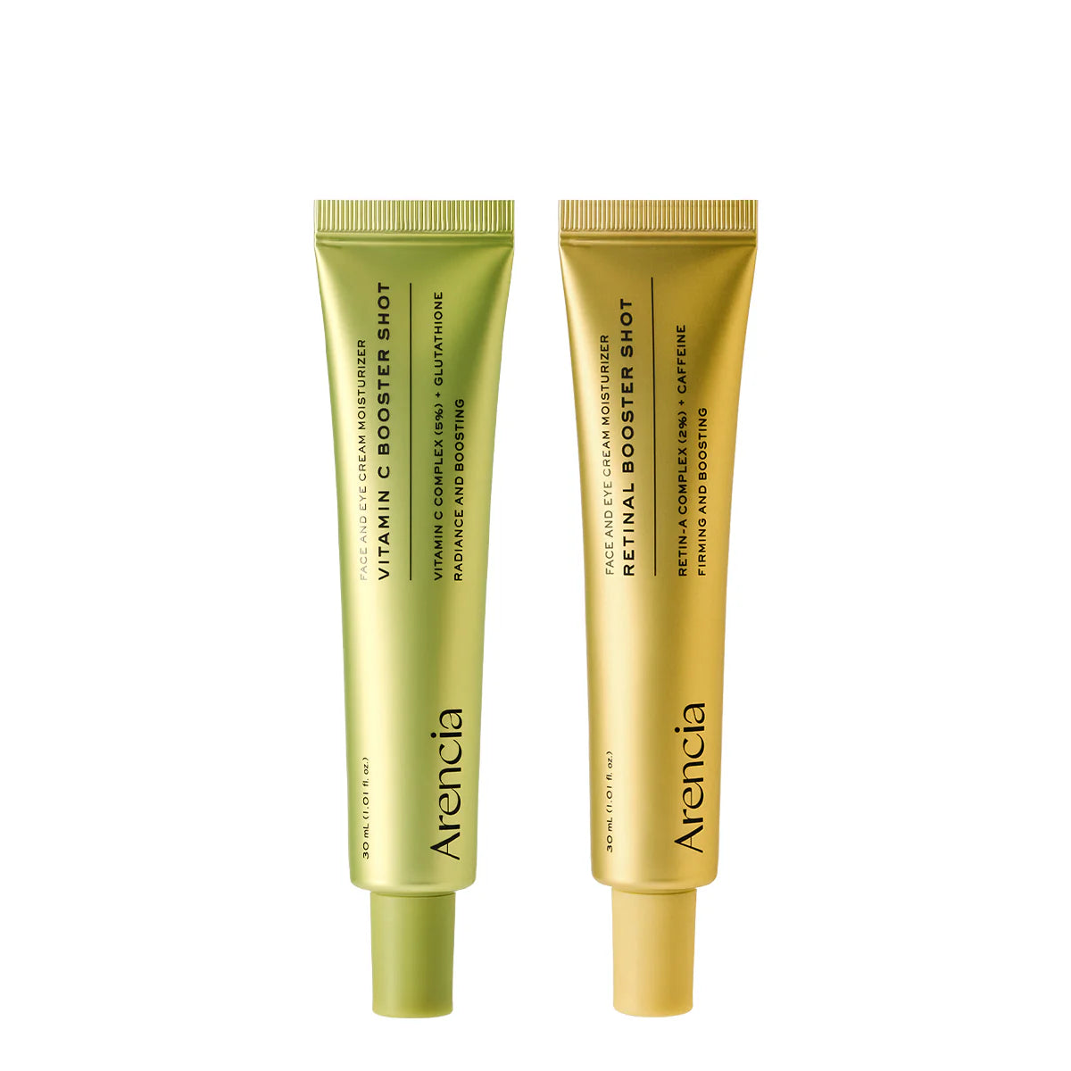 ARENCIA VITAMIN C + RETINAL BOOSTER SHOT BUNDLE  30ML