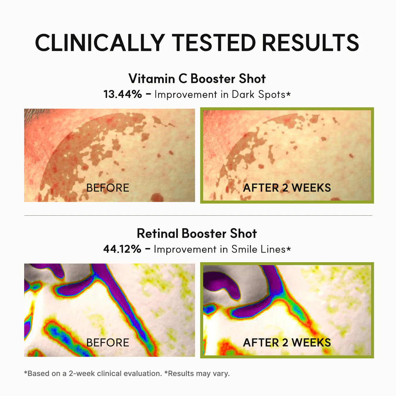 ARENCIA VITAMIN C + RETINAL BOOSTER SHOT BUNDLE  30ML