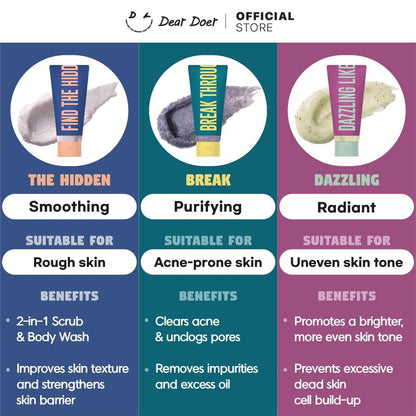 DEAR DOER – The Hidden Body Scrub 100ml