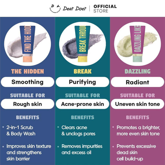 DEAR DOER – The Hidden Body Scrub 300ml