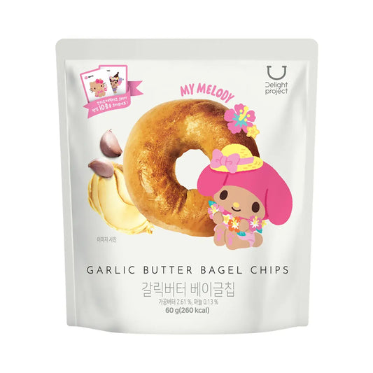 Delight Project Garlic Butter Bagel Chips – Crunchy, Savory & Addictive