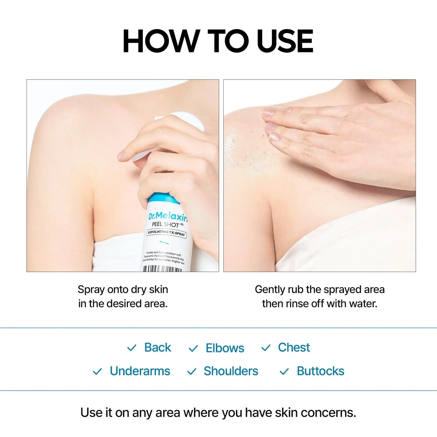 Dr. Melaxin Peel Shot Exfoliating TX Spray 200ml