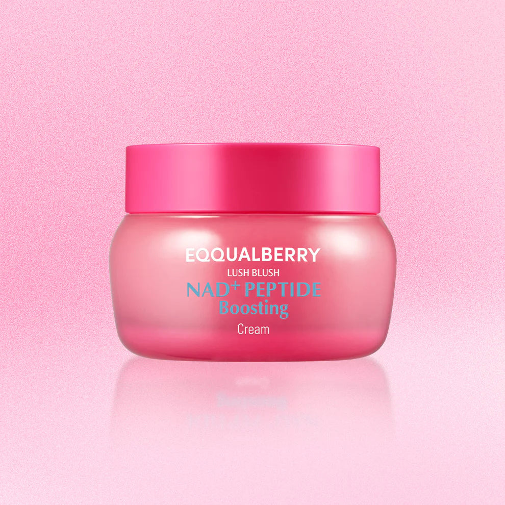 EQQUALBERRY Lush Blush NAD+ Peptide Boosting Cream 50ml