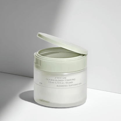 Celimax - JIWOOGAE Cica BHA Blemish Toner Pad