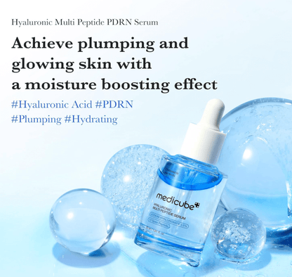 Medicube Hyaluronic Multi Peptide Serum bottle – Korean hydrating serum in Kuwait