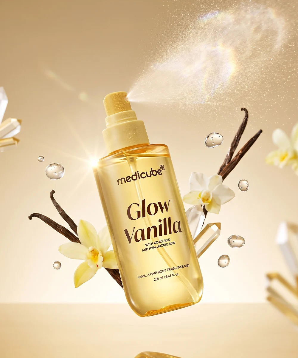 Medicube glow vanilla hair and body mist 250ml