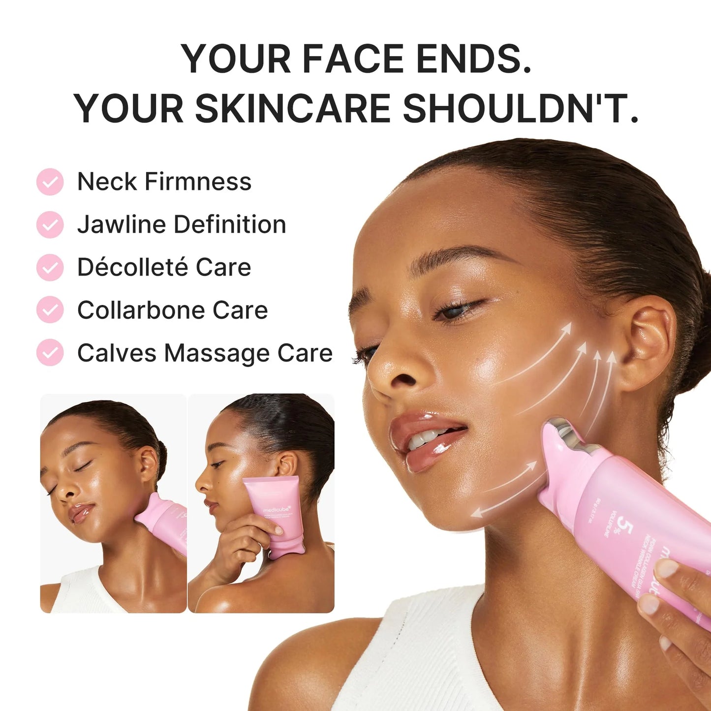 Medicube PDRN Pink Collagen Gua Sha Cream