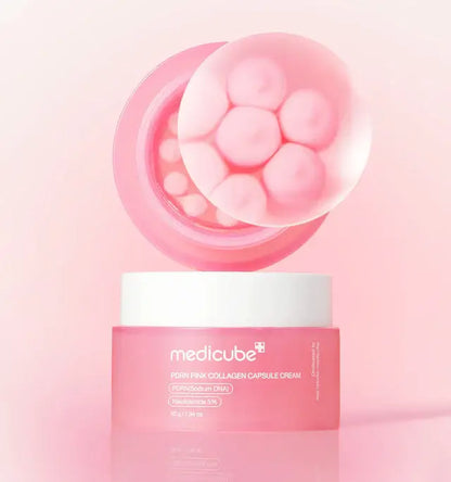 Medicube PDRN Pink Collagen Capsule Cream – Premium Korean Anti-Aging Moisturizer with Collagen & PDRN | Loved in Kuwait & GCC
