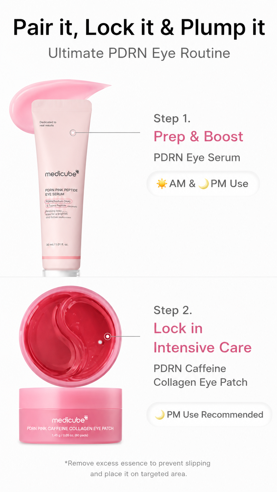 Medicube - Ultimate PDRN Eye routine