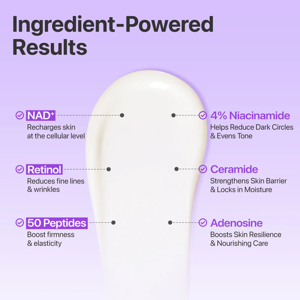 Numbuzin No.9 NAD Retinol Volumetox Eye Cream 10ml
