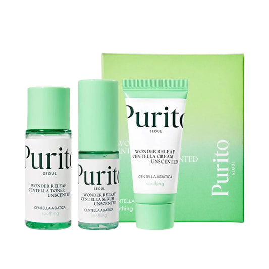 Purito SEOUL - Wonder Releaf Centella Mini Kit Unscented