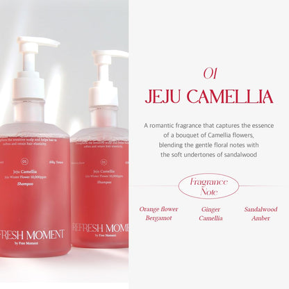 Refresh Moment Perfume Shampoo Jeju Camellia