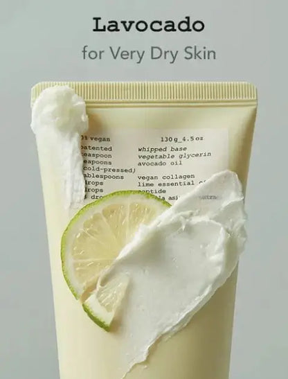 Whipped Lovocado Hydrating Cleanser – Rich Avocado Cleanser for Dry Skin in Hot Gulf Weather