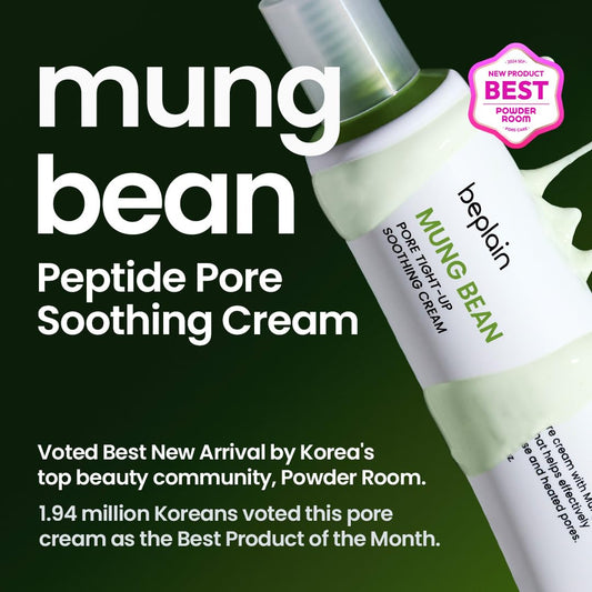 Beplain - Mung Bean Pore Tight-up Soothing Cream