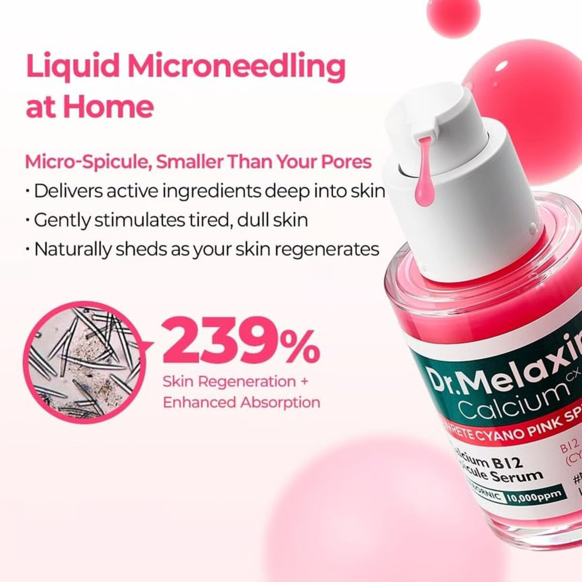Dr. Melaxin – Cemenrete Cyano Pink Spicule Serum 30ml