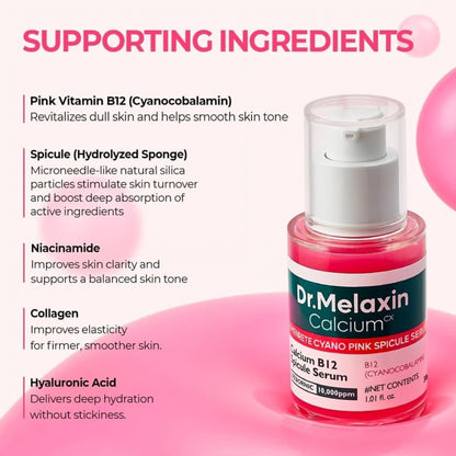 Dr. Melaxin – Cemenrete Cyano Pink Spicule Serum 30ml