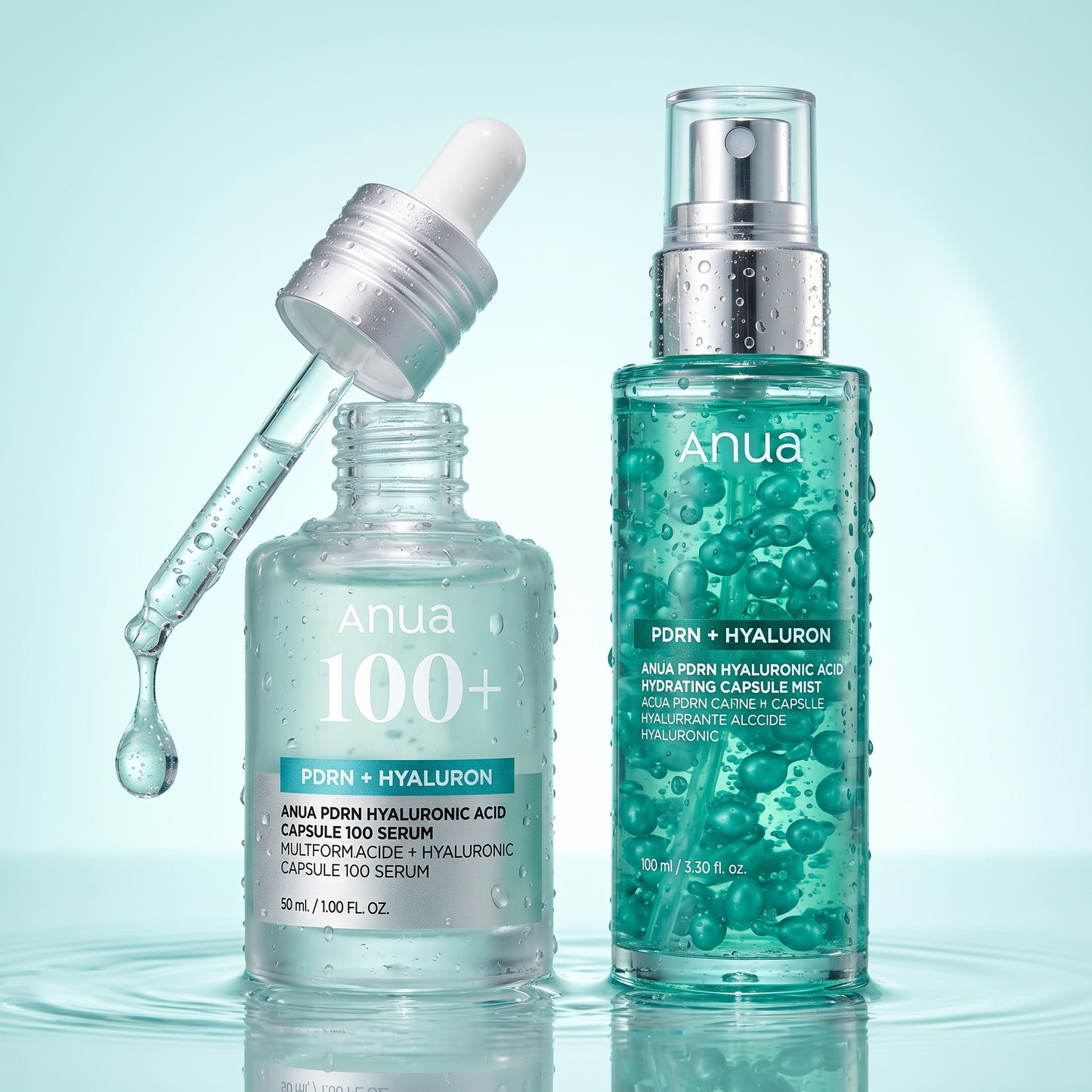 Anua PDRN Hyaluronic Serum & Mist Bundle