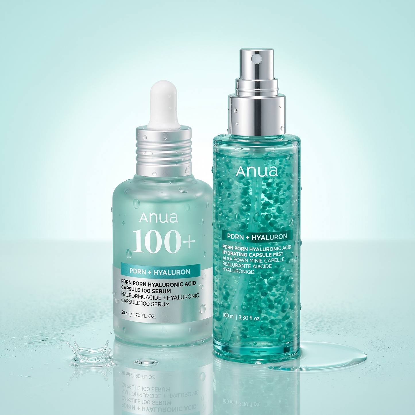 Anua PDRN Hyaluronic Serum & Mist Bundle
