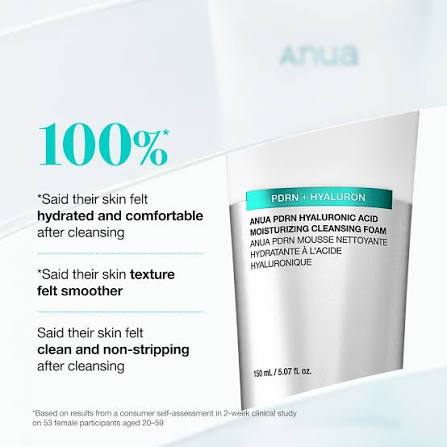 Anua Hyaluronic PDRN Moisturizing Cleanser