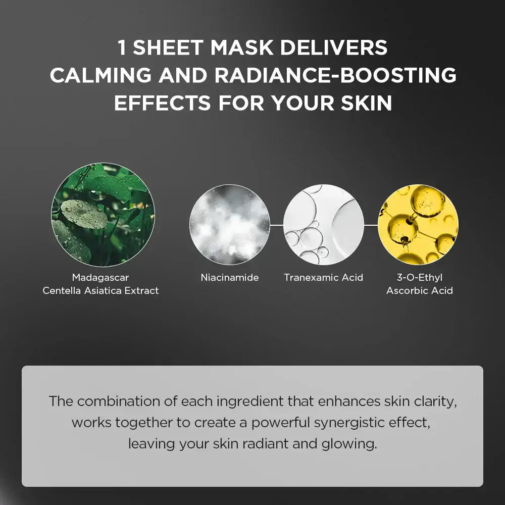 SKIN 1004 - Madagascar Centella Tone Brightening Glow Mask Set 5pcs